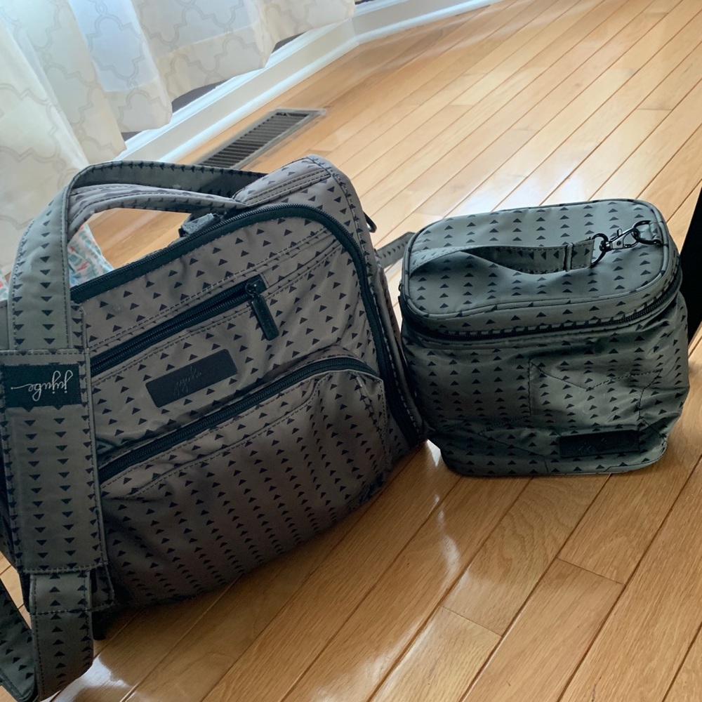 Jujube diaper bag and matching cooler